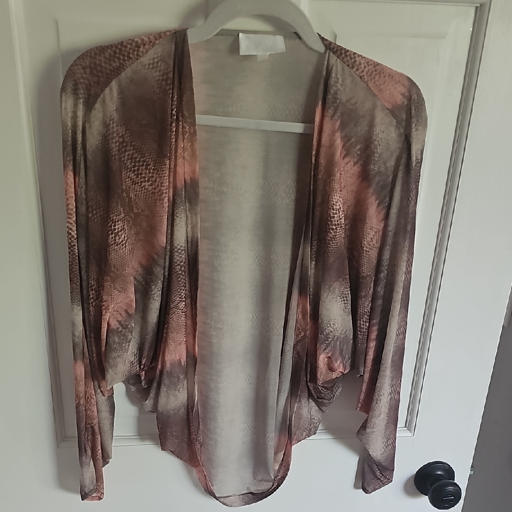ALEXIS Women's Tie-Dye Snake skin Coverup